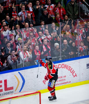 Örebros Martin Johansson gör matchen enda mål och Martin