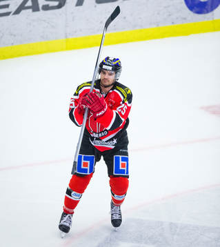 Örebros Martin Johansson gör matchen enda mål och Martin