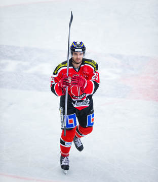 Örebros Martin Johansson gör matchen enda mål och Martin