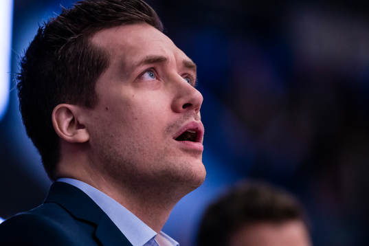 Växjös tränare Sam Hallam