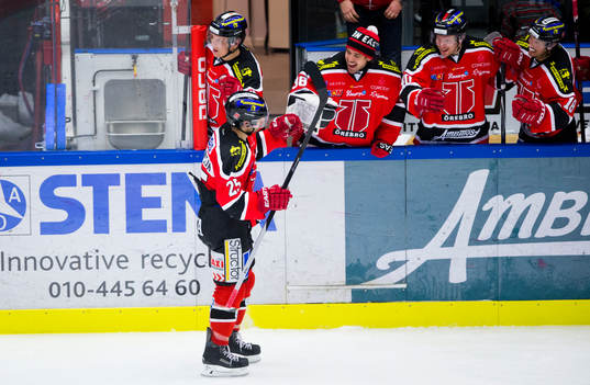 Örebros Martin Johansson gör matchen enda mål och har nu