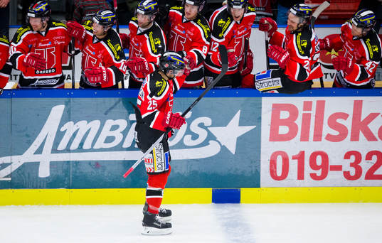 Örebros Martin Johansson gör matchen enda mål och har nu