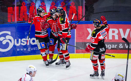Örebros Martin Johansson jublar