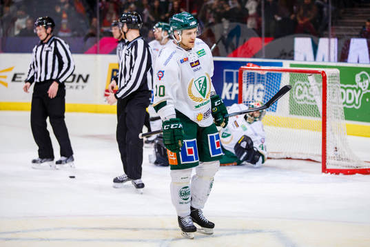 Färjestads Shawn Lalonde deppar