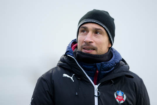 Helsingborgs tränare Henrik Larsson
