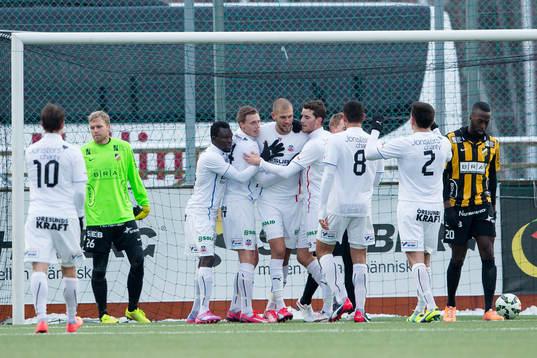 Jubel i Helsingborg