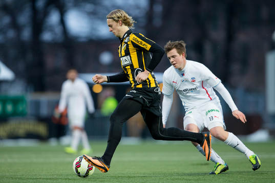 Häckens Gustav Berggren före Helsingborgs Alexander