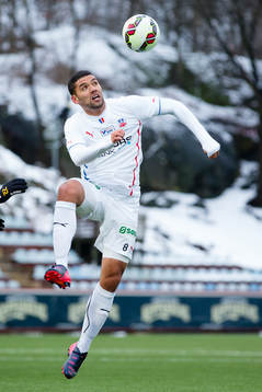 Helsingborgs Victor Pálsson nickar