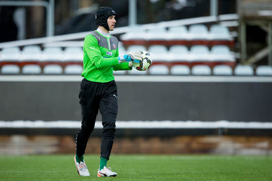 Helsingborgs målvakt Matt Pyzdrowski
