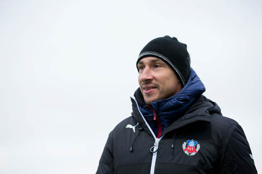 Helsingborgs tränare Henrik Larsson