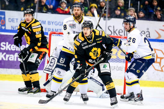 Skellefteås Andrew Calof  och Pär Lindholm