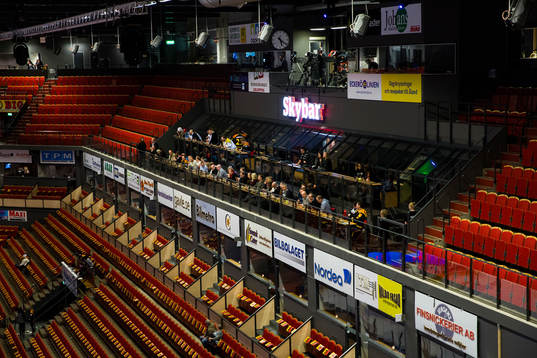 Gavlerinkens Skybar innan ishockeymatchen i SHL mellan