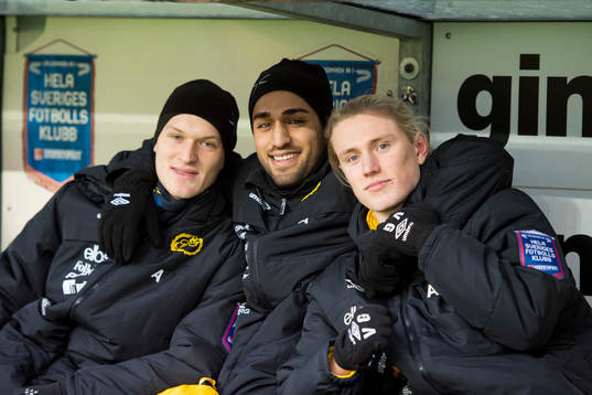 Elfsborgs Viktor Nilsson, Arjan Mostafa och Viktor