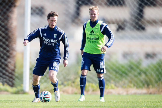 IFK Göteborgs Gustav Svensson och Gustav Engvall