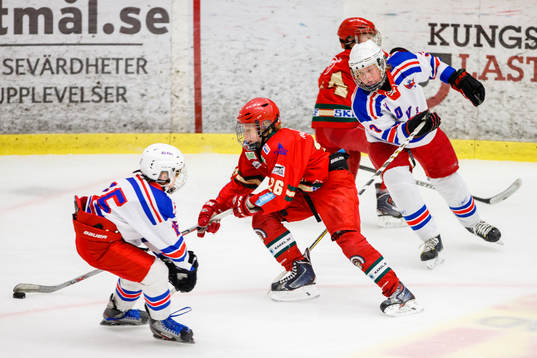 Frölundas Lucas Raymond med pucken