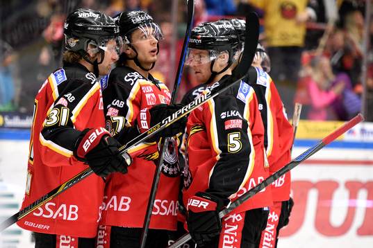 Luleås Jonathan Granström(v) Daniel Zaar(m) och Marcus