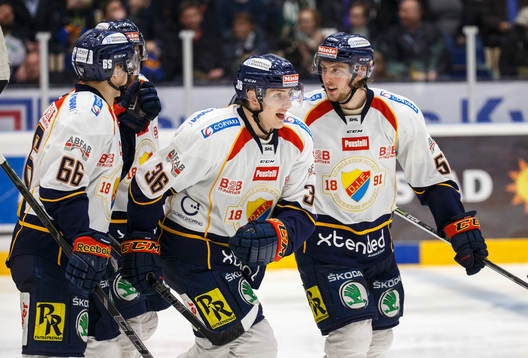 Djurgårdens Philip Holm kvitterar till 1-1 och jublar