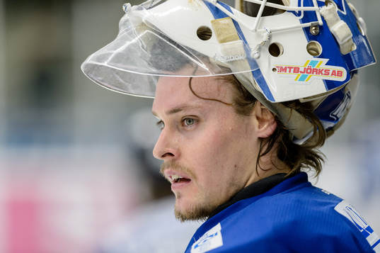 Karlskogas målvakt Joel Gistedt