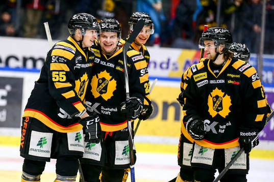 Skellefteås Martin Sevc , Janne Pesonen och Andrew Calof