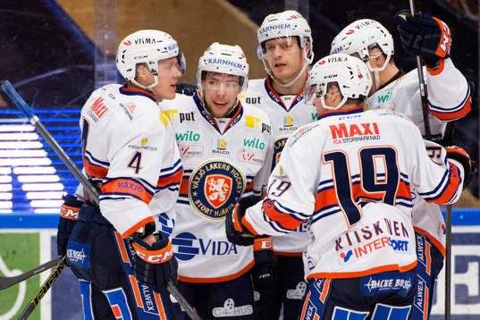 Växjös Niclas Lundgren, Robert Rosén och Nick Johnson