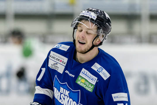 Karlskogas Carl Berglund deppar