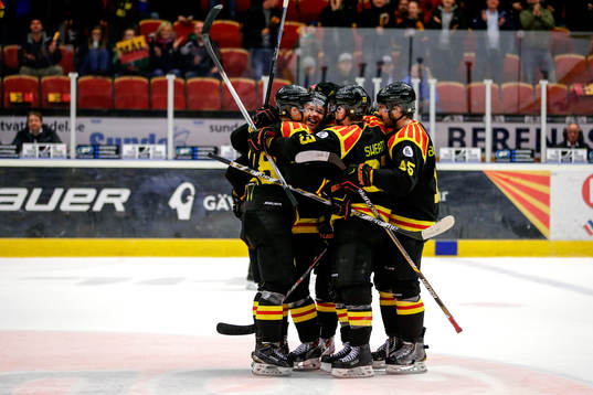 Brynäs Greg Scott jublar