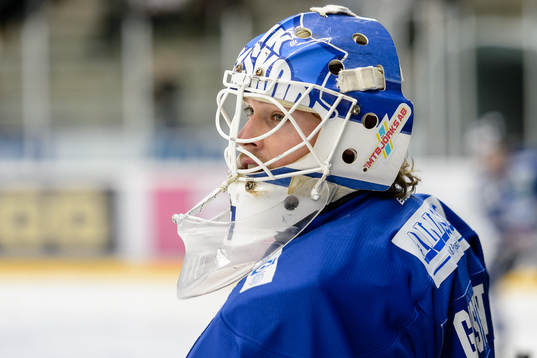 Karlskogas målvakt Joel Gistedt