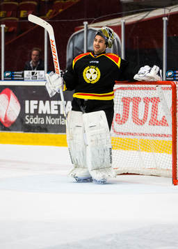 Brynäs målvakt Bernhard Starkbaum