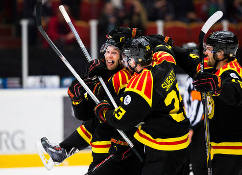 Brynäs Greg Scott jublar