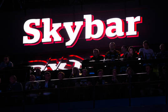 Gavlerinkens Skybar innan ishockeymatchen i SHL mellan