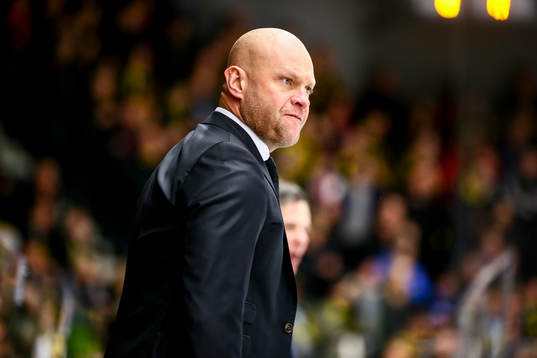 Hv71s tränare Andreas Johansson