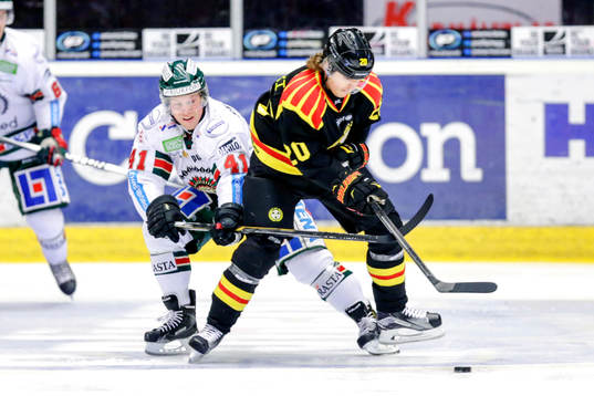 Frölundas Mathis Olimb och Brynäs Adam Brodecki