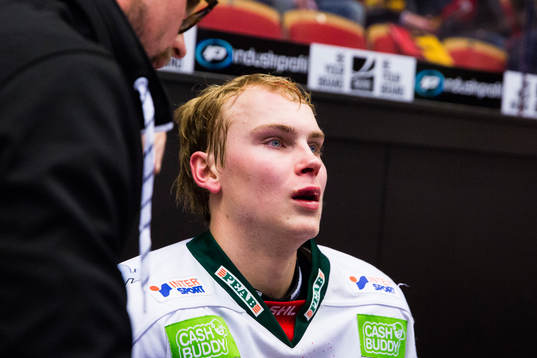 Frölundas Anton Blidh behadlas