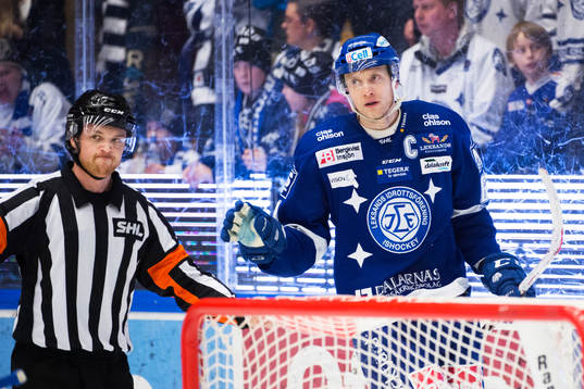 Domaren Johan Häll och Leksands Johan Ryno