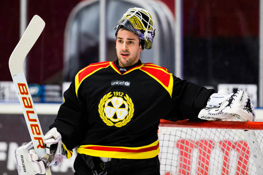 Brynäs målvakt Bernhard Starkbaum