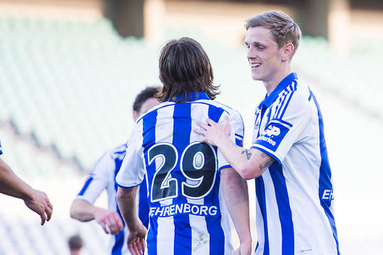 IFK Göteborgs Sören Rieks kramar om Lasse Vibe