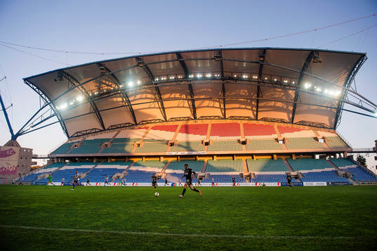 Översiktsbild över Estadio Algarve