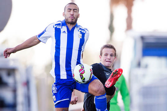 IFK Göteborgs Haitam Aleesami och Jablonecs Jan Kopic