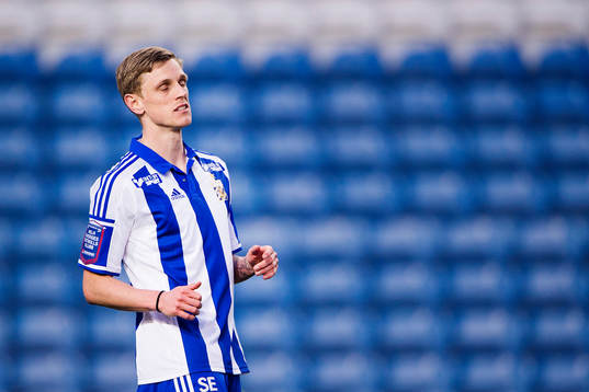 IFK Göteborgs Sören Rieks deppar
