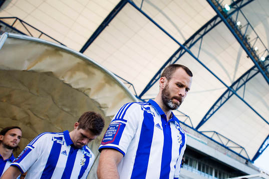IFK Göteborgs Hjalmar Jonsson och Mikael Boman