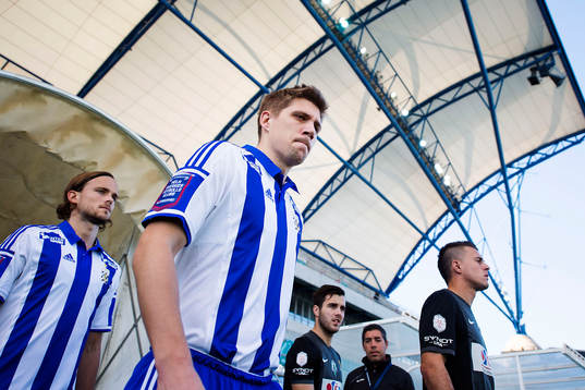 IFK Göteborgs Mikael Boman och Tom Pettersson