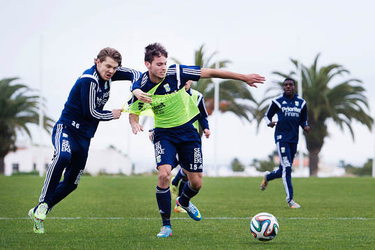 IFK Göteborgs Karl Bohm och Patrick dos Santos da Cruz