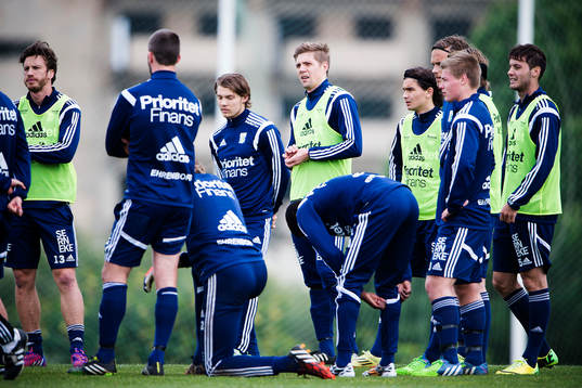 IFK Göteborgs Karl Bohm, Mikael Boman och Martin Johansson