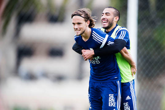 IFK Göteborgs Tom Pettersson och Haitam Aleesami