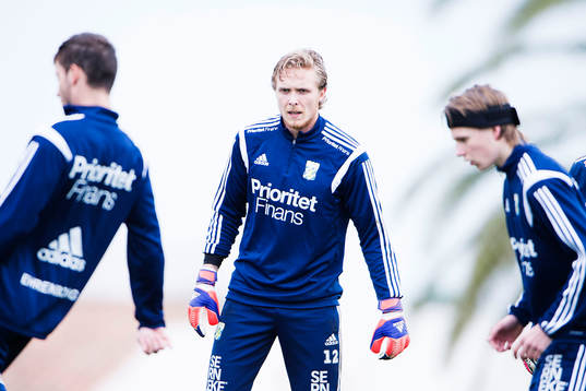 IFK Göteborgs målvakt Marcus Sandberg