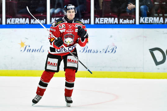 Malmö Redhawks Jens Jakobs jublar