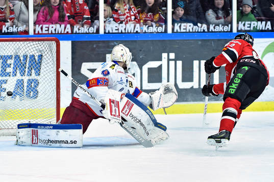 Malmö Redhawks Jens Jakobs sätter