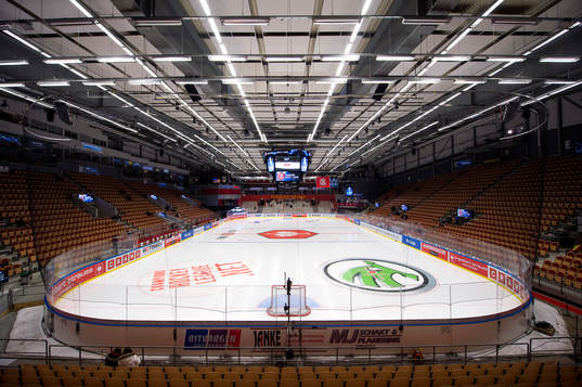 Vy över Coop Norrbotten Arena