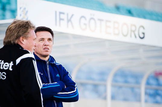 IFK Göteborgs sportchef Mats Gren och tränare Jörgen