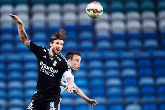 IFK Göteborgs Mattias Bjärsmyr och Dynamo Moskvas Mathieu